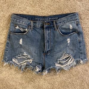 Jean shorts